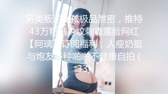 另类叛逆女孩极品泄密，推特43万粉满身纹刺青露脸网红【阿璃】订阅福利，人瘦奶挺与炮友各种啪啪不健康自拍 (33)