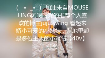 (ง •̀_•́)ง加油来自MOUSELING闲暇时光的推荐个人喜欢的博主juju swing 看起来娇小可爱的小妹妹，背地里却是多位主人的小骚货【40v】 (14)