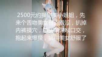 2500元约操甜美小姐姐，先来个舌吻美女有点羞涩，扒掉内裤摸穴，镜头前深喉口交，抱起来爆操，搞得美女舒服了