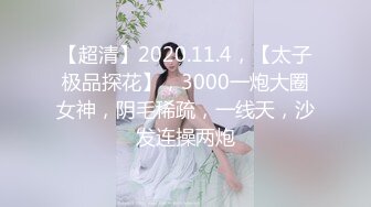 【超清】2020.11.4，【太子极品探花】，3000一炮大圈女神，阴毛稀疏，一线天，沙发连操两炮