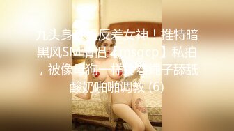 九头身顶级反差女神！推特暗黑风SM情侣【msgcp】私拍，被像母狗一样拎着绳子舔舐酸奶啪啪调教 (6)