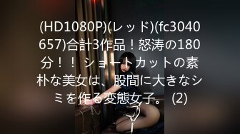 (HD1080P)(レッド)(fc3040657)合計3作品！怒涛の180分！！ ショートカットの素朴な美女は、股間に大きなシミを作る変態女子。 (2)