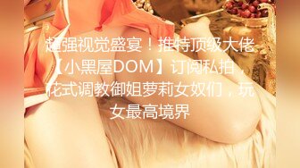 超强视觉盛宴！推特顶级大佬【小黑屋DOM】订阅私拍，花式调教御姐萝莉女奴们，玩女最高境界