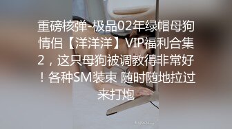 重磅核弹-极品02年绿帽母狗情侣【洋洋洋】VIP福利合集2，这只母狗被调教得非常好！各种SM装束 随时随地拉过来打炮